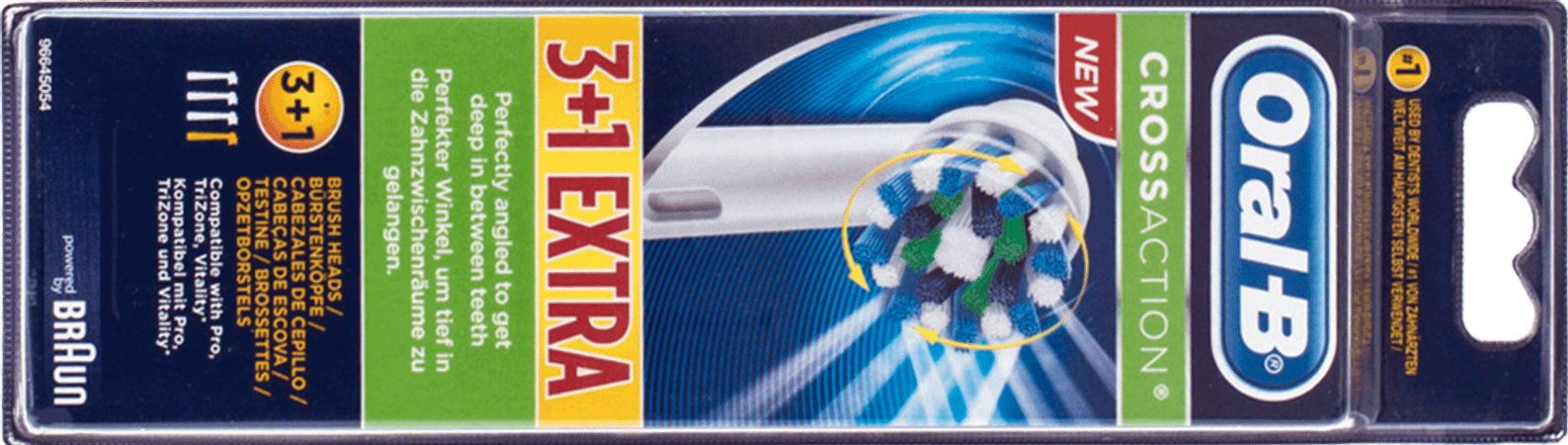 Oral-B Refill Crossaction 3+1