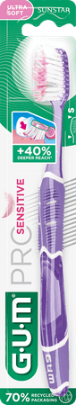 Gum Pro Sensitive Compact Ultra Tandenborstel