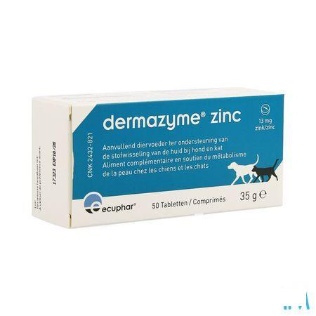 Dermazyme Zinc Chien Comprimes 50  -  Ecuphar