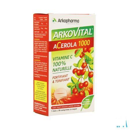 Arkovital Acerola 1000 Tube Tabletten 2x15  -  Arkopharma