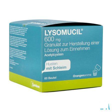 Lysomucil 600 Gran Sachets 60 X 600 mg