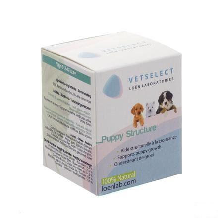 Vetselect Puppy Structure 70 gr  -  Loen Laboratories Europe