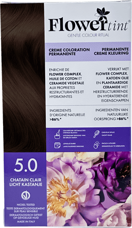 Flowertint Licht Kastanje 5.0 140 ml