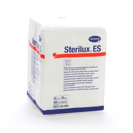 Sterilux Es 10x10cm 8l.nst. 100 P/s  -  Hartmann