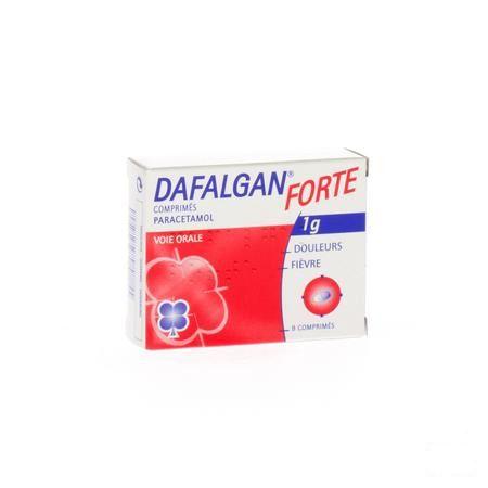 Dafalgan Forte Droog 1 gr Tabletten 8