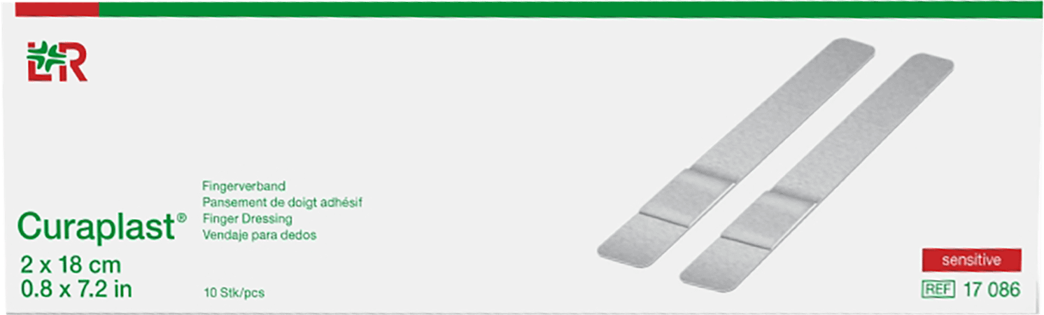 Curaplast Sensitiv 2X18Cm 10 147540