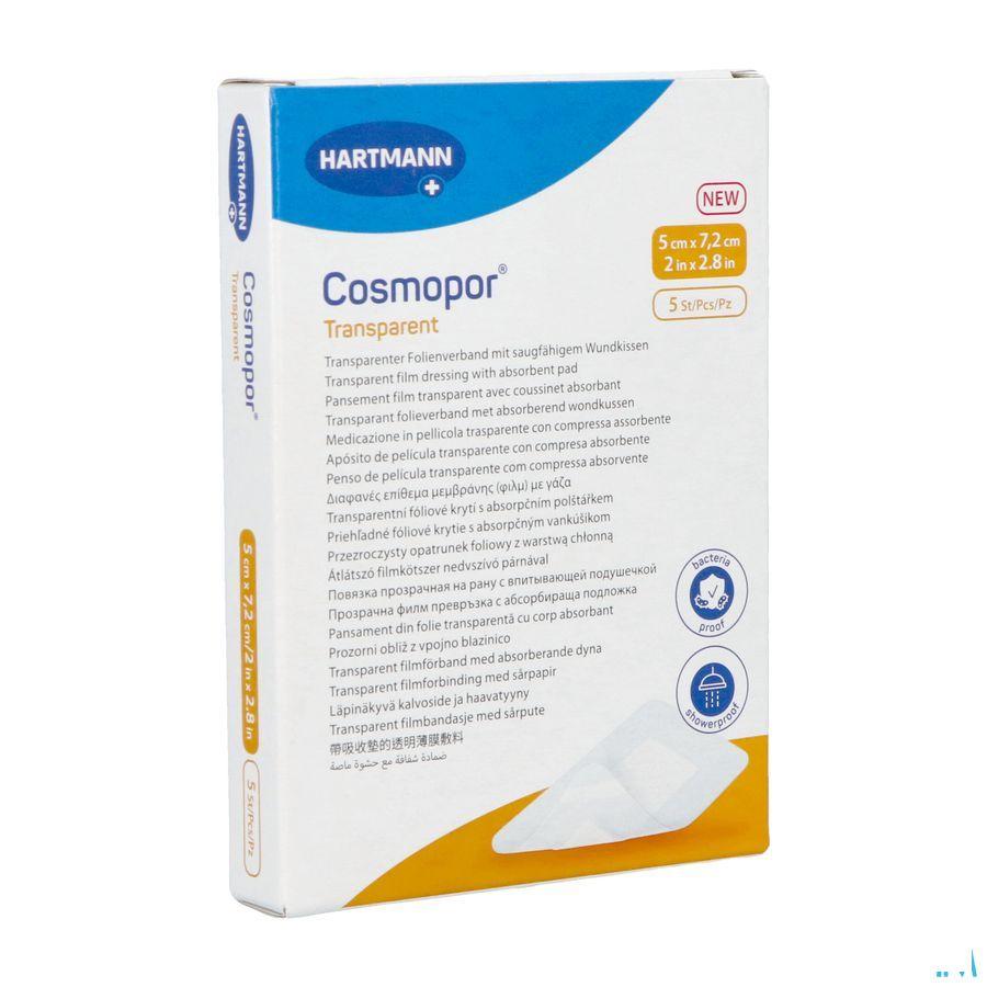 Cosmopor Transparent 5X7,2cm 5 9010500