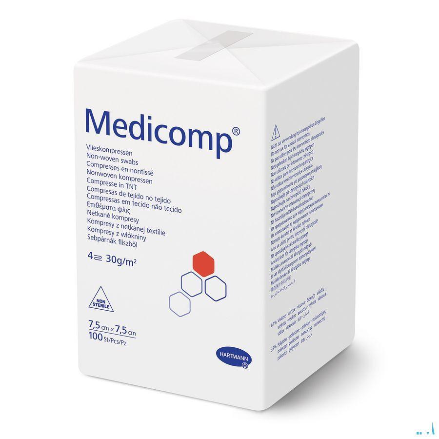 Medicomp 7,5x7,5cm 4l. Nst. 100 P/s  -  Hartmann