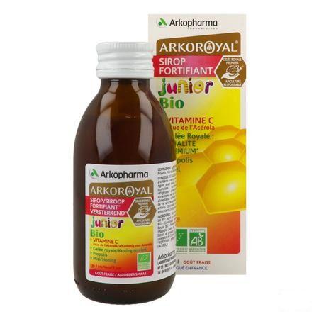 Arkoroyal Versterkende Siroop Junior Bio Fl 140 ml  -  Arkopharma