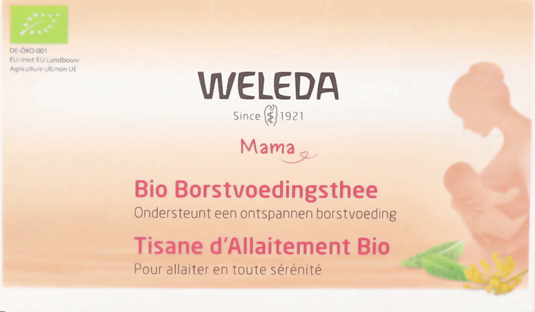 Weleda Borstvoedingsthee Bio Zakje 20x2g  -  Weleda