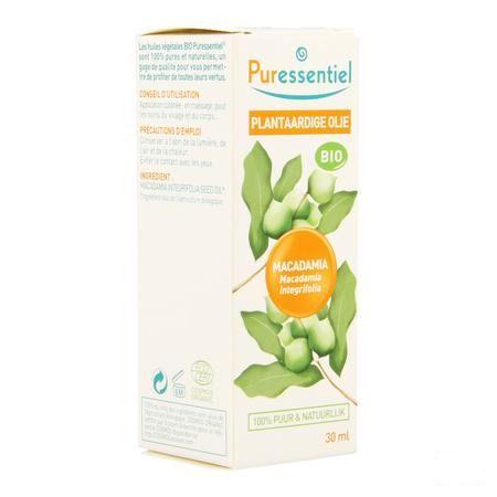 Puressentiel Plant. Olie Bio Macadamia 30 ml  -  Puressentiel