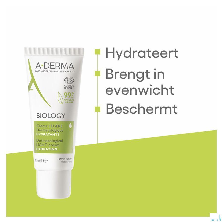 Aderma Biology Lichte Creme Dermatolog. 40 ml  -  Aderma