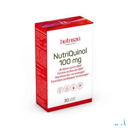 Nutriquinol 100 mg 30 Softgels   -  Nutrisan