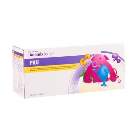 Pku Anamix Junior Vanille Sachets 30x36g  -  Nutricia