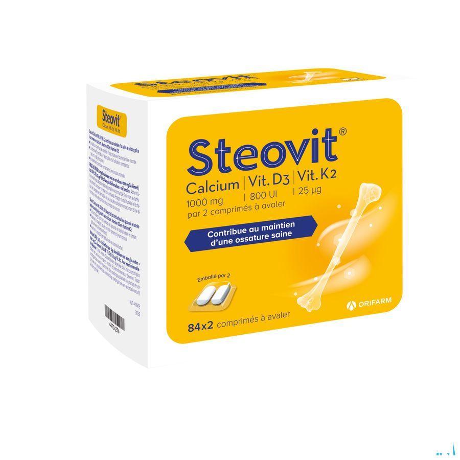 Steovit Calcium/Vitd3/Vit K2 1000Mg/880Iu Comp 2X84