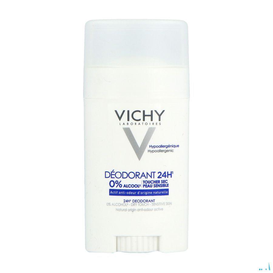 Vichy Deo React. H zonder alu Zout Stick 24u 40 ml  -  Vichy