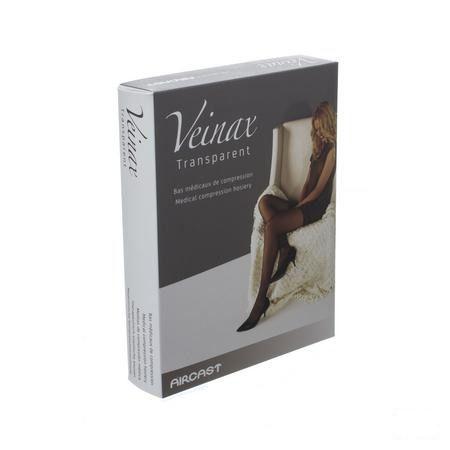 Veinax Panty Transparant 2 Lang Licht Beige Maat2