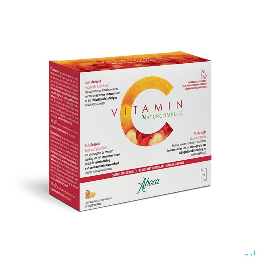 Vitamin C Naturcomplex Granul. Zakje 20 X 5G  -  Aboca