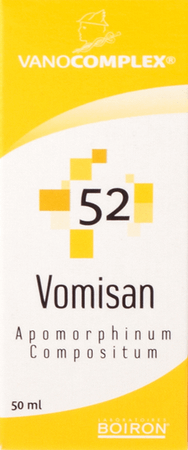 Vanocomplex N52 Vomisan Druppels 50 ml  -  Unda - Boiron