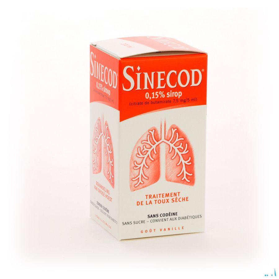 Sinecod 0,15% Sirop 200 ml