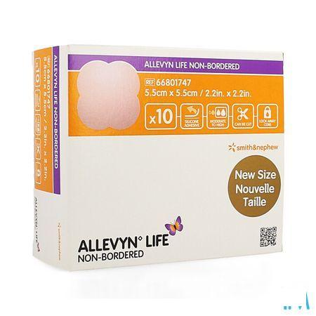 Allevyn Life Non Bordered 5,5X5,5Cm 10 66801747  -  Smith Nephew