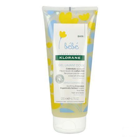 Klorane Baby Zacht Reinigingsgel 200 ml