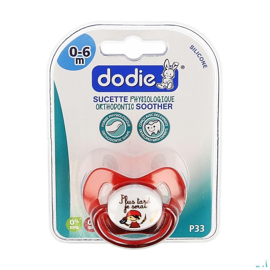 Dodie Sucette Physio Silic. 1 0-6m Pirate Princes