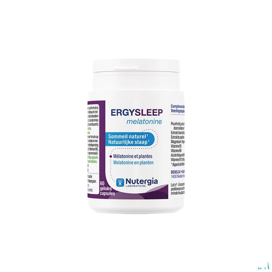 Ergysleep Melatonine Caps 60  -  Laboratoire Nutergia