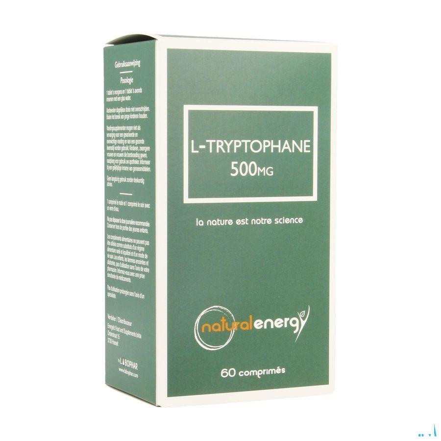 L-tryptofaan Natural Energy 500 mg Capsule 60