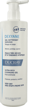 Ducray Dexyane Gel Nettoyant Surgras 400 ml