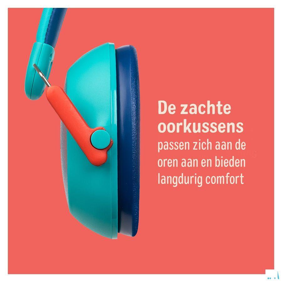 3M Kids Plus Gehoorbesch. Oorkap Kind Groenblauw