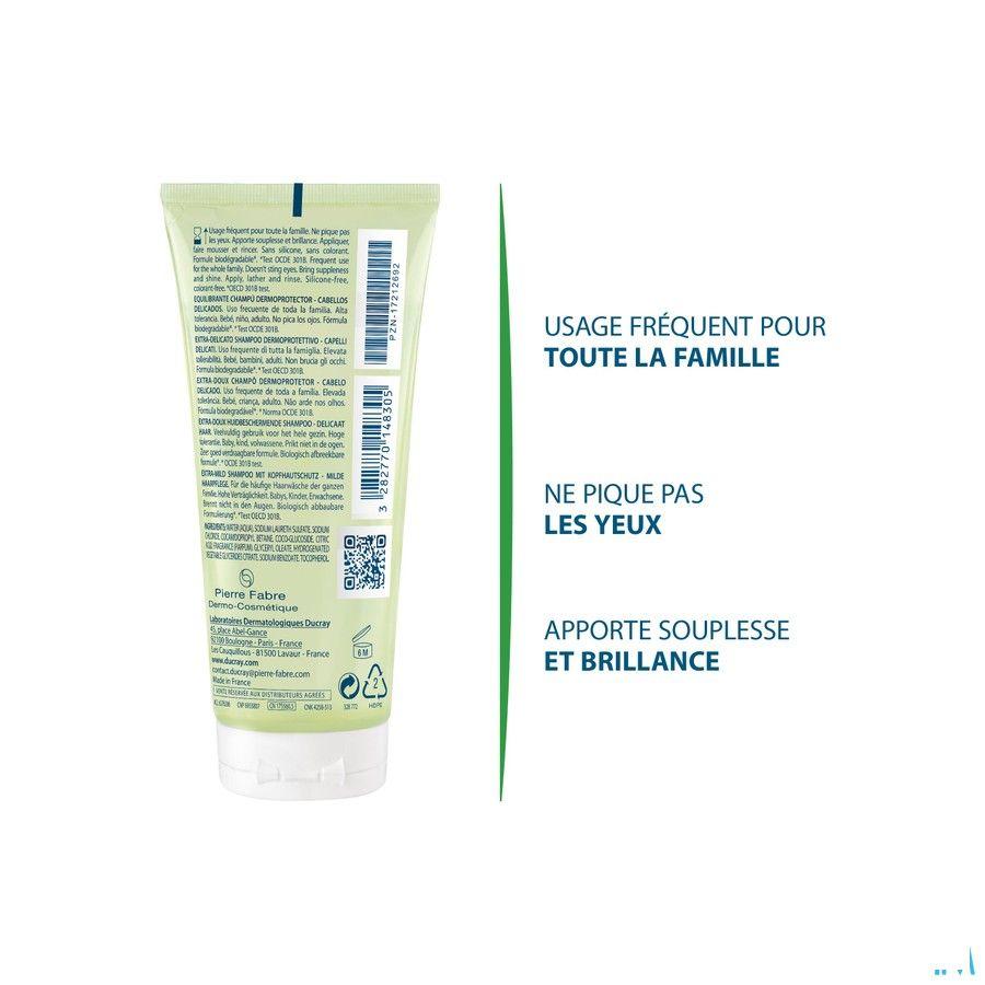Ducray Extra-Doux Huidbescherm. Shampoo 100 ml  -  Ducray Benelux