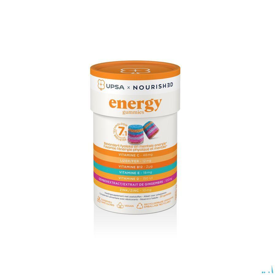Upsa Nourished Energy Gummies 30