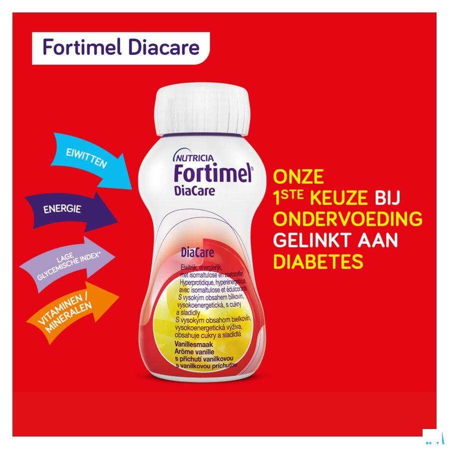 Diacare Aardbei 4 x 200 ml