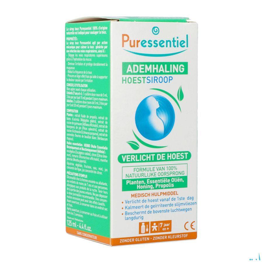 Puressentiel Ademhaling Hoestsiroop 125 ml  -  Puressentiel