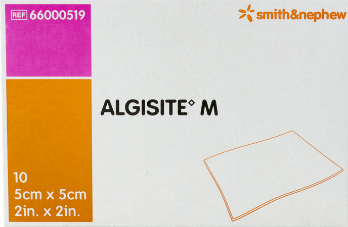 Algisite M Pans Algin.Ca 5X 5Cm 10 66000519  -  Smith Nephew