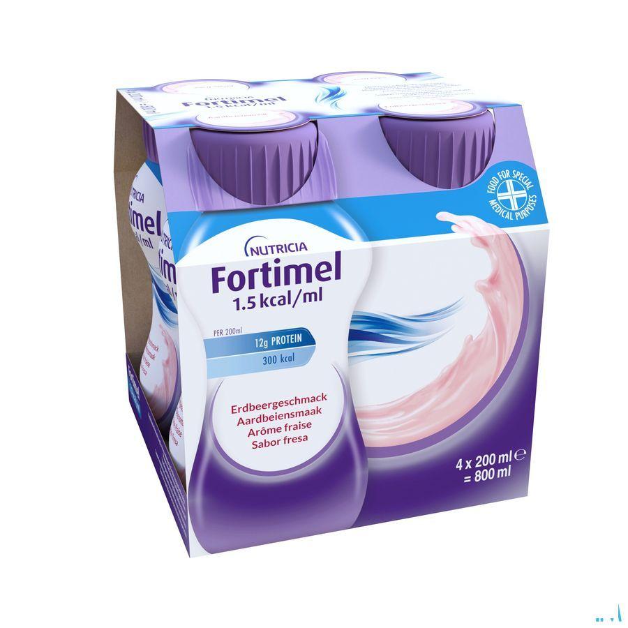 Fortimel 1.5Kcal Fraise 4 x 200 ml