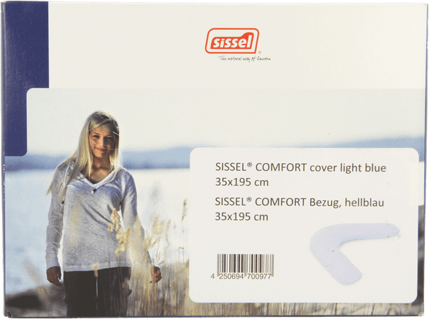 Sissel Housse Bleue Coton Pour Coussin Comfort