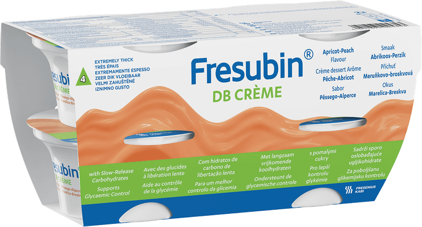 Fresubin Db Creme 125 gr abrikoos perzik  -  Fresenius
