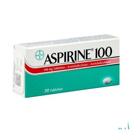 Aspirine 100 mg Comprimes 30