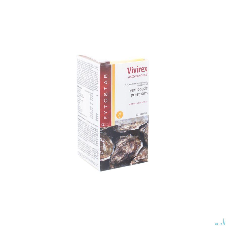 Fytostar Vivirex Extrait Huitres Capsule 60  -  Ocebio