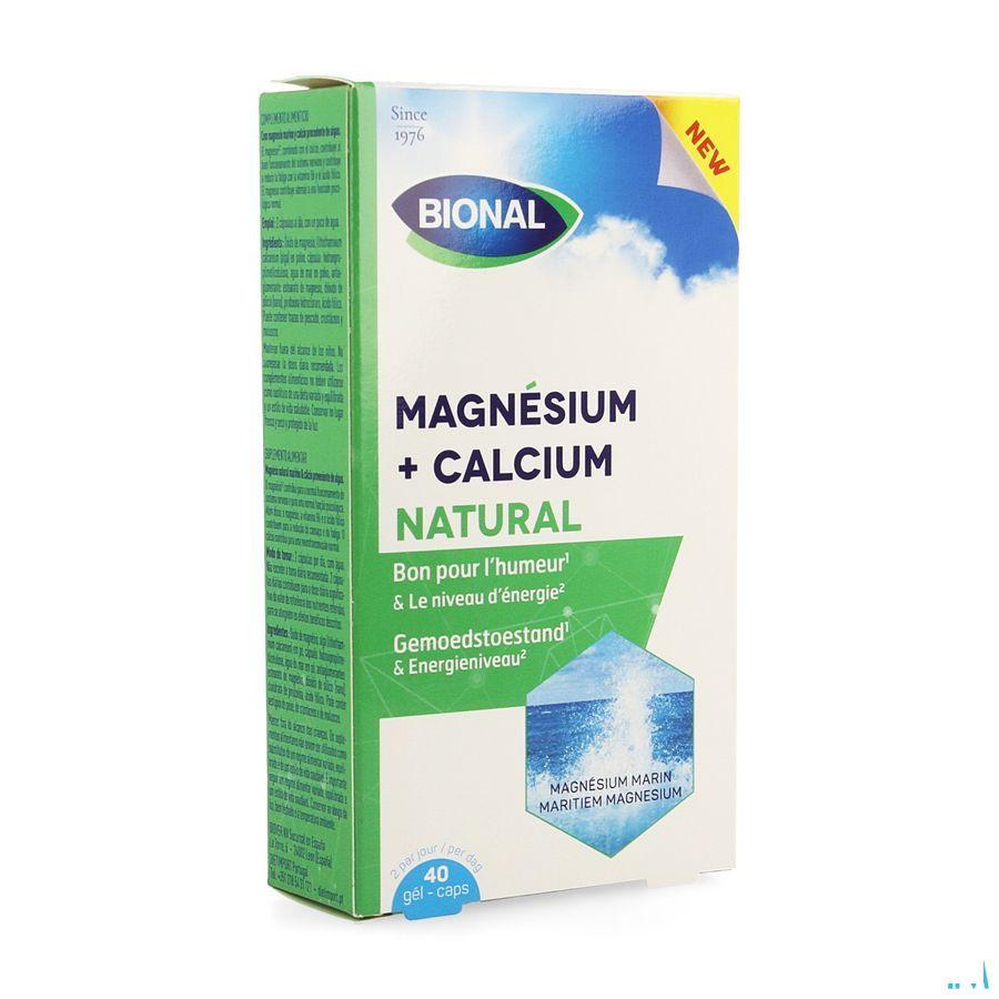Bional Magnesium Calcium Natural Capsule 40  -  Ocebio