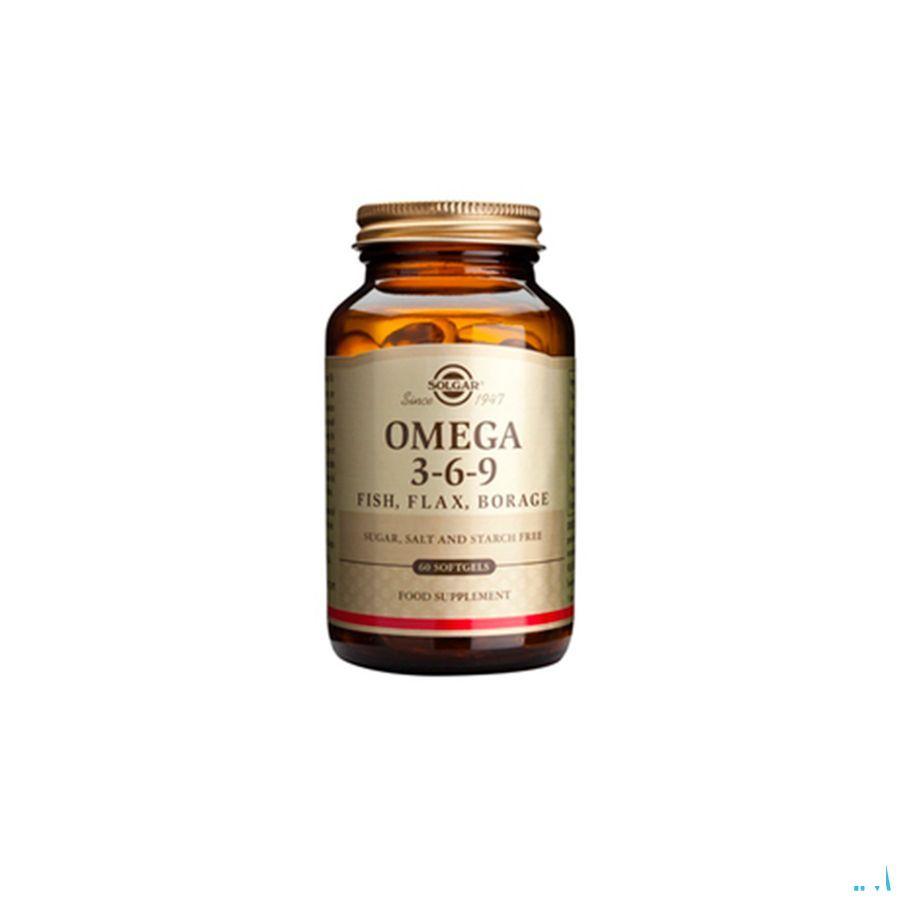 Solgar Omega 3-6-9 Softgel 120  -  Solgar Vitamins