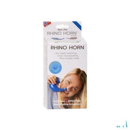 Rhino Horn Neusspoeler Blauw