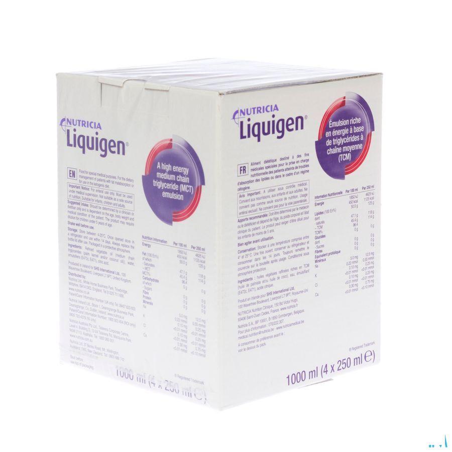 Liquigen Flacon Plast 4x250 ml 1457191  -  Nutricia