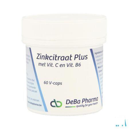 Zinkcitraat Plus Capsule 60  -  Deba Pharma