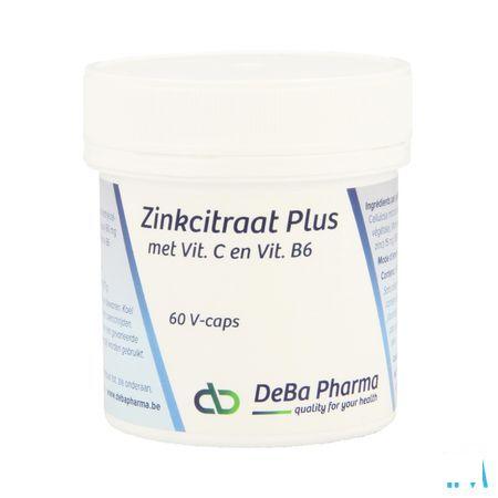 Zinkcitraat Plus Capsule 60  -  Deba Pharma