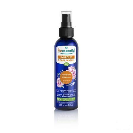 Puressentiel Hydrolaat Geranium Bio 200 ml  -  Puressentiel
