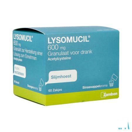 Lysomucil 600 Gran Sachets 60 X 600 mg