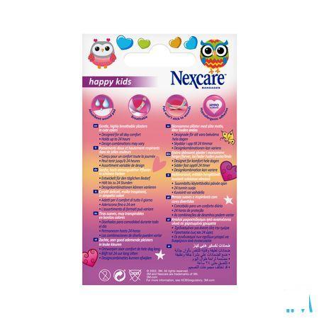 Nexcare Happy Kids Girls 20  -  3M
